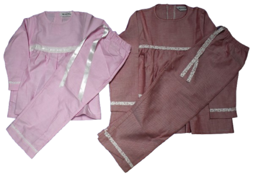 2 Girl's  Cotton Pyjamas