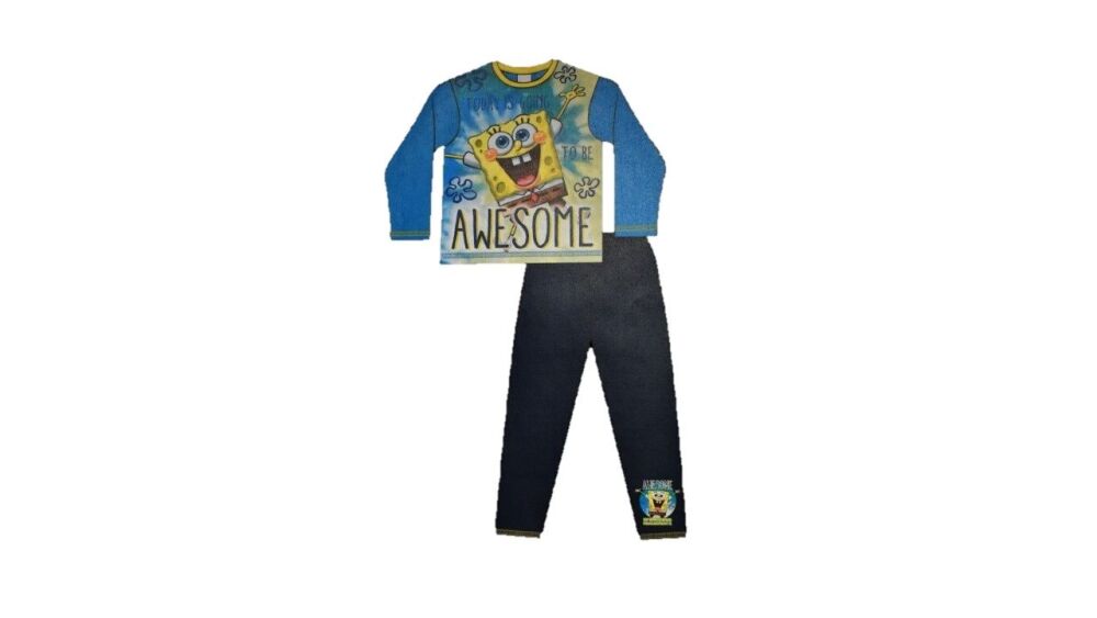 18 Boy's Sponge Bob Pyjamas