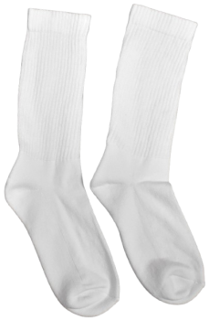 BULK DEAL: 100 Mens/Womens 5Pack White Sport Socks, Just £1.00 Per Pack Of 5!