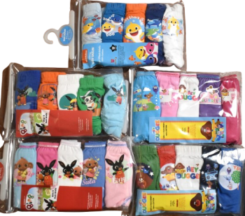 BULK DEAL: 90 5 Pack Assorted Character Briefs, Just £1.30 Per Pack Of 5!