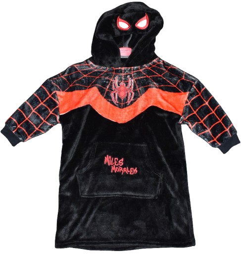 1 Boys Spiderman Oodie Size 5-6