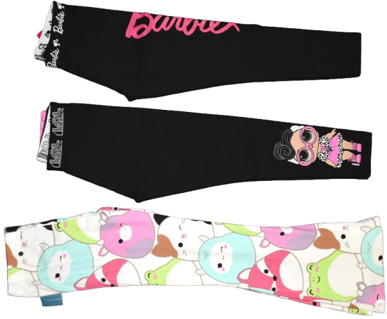 3 Girls Character Leggings