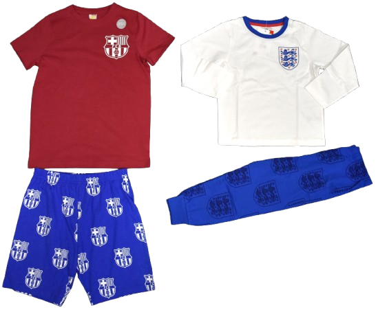 2 Boys Football Pyjamas