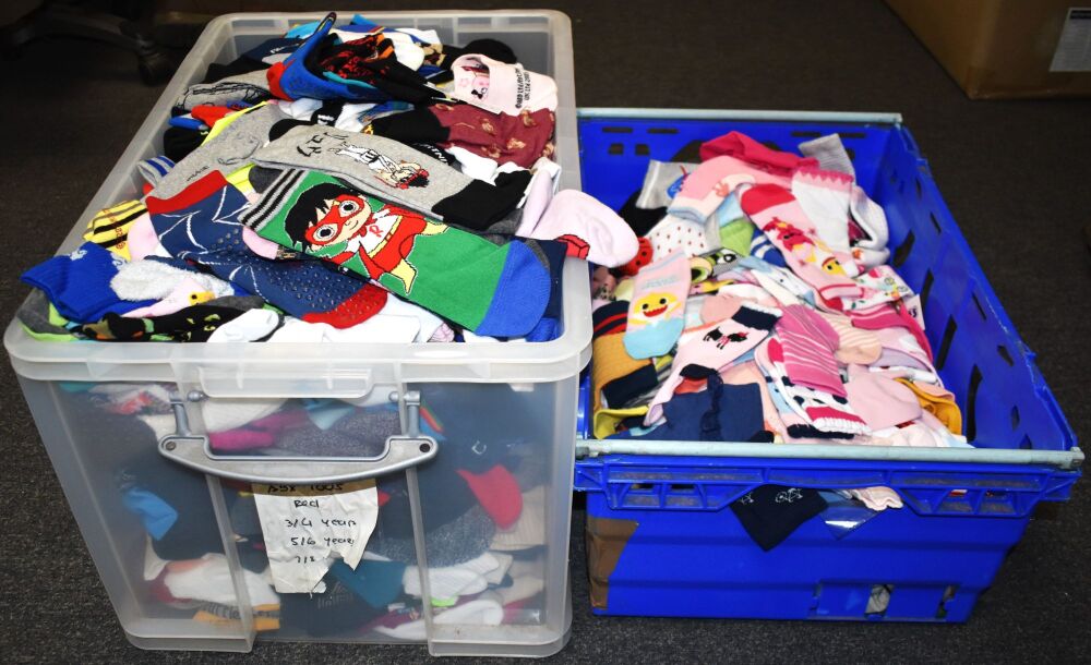 2 Boxes Of Odd Socks