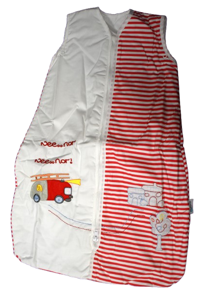 1 Baby Sleeping Bags 0.5 Tog Fire Engine Motif £2.50 0-6 Months