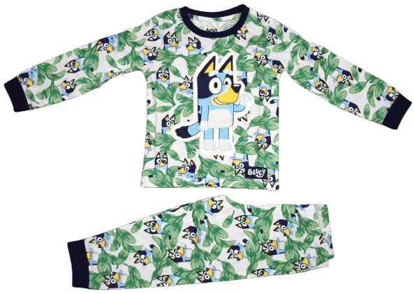 20 Boys Green Bluey Pyjamas
