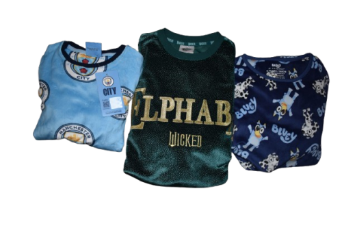 3 Character Velour Pyjamas