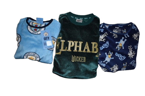 3 Character Velour Pyjamas