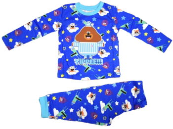17 Toddler Boys Blue Hey Duggee Pyjamas