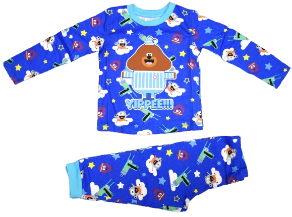 17 Toddler Boys Blue Hey Duggee Pyjamas