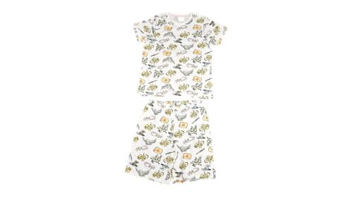 18 Girls White Harry Potter Short Pyjamas