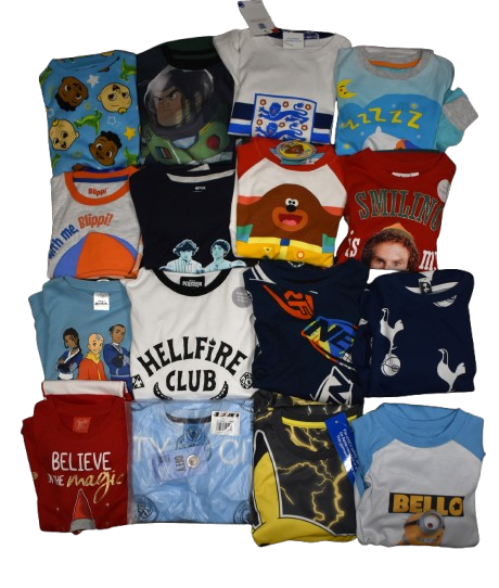 17 Boy's Character Pyjamas
