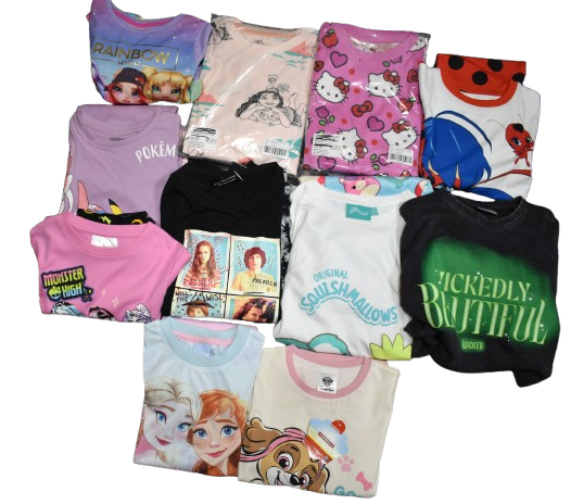 11 Girl's Character Pyjamas