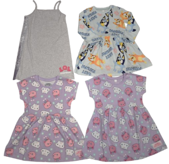 4 Girls Character Dresses