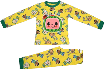 18 Boys Yellow Cocomelon Pyjamas