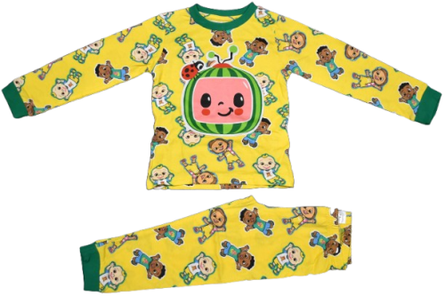 18 Boys Yellow Cocomelon Pyjamas