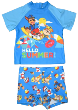 18 Boys Paw Patrol 2-Piece Swimming Sets