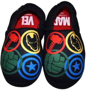 19 Kids Marvel Avengers Slippers