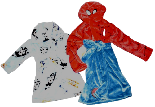 3 Children's Character Dressing Gowns