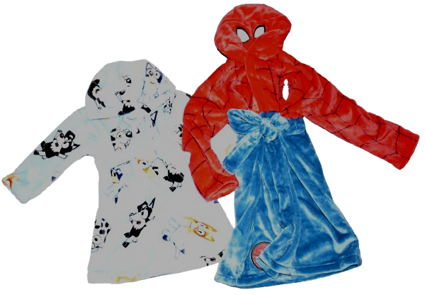 3 Children's Character Dressing Gowns