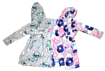 3 Children's Character Dressing Gowns No Labels