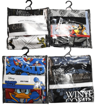 24 Mens Mixed Character Pyjamas Bundle