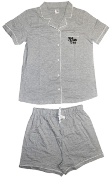 18 Ladies "Mum To Be" Maternity Short Pyjamas