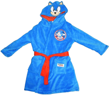 12 Boys Sonic Dressing Gowns