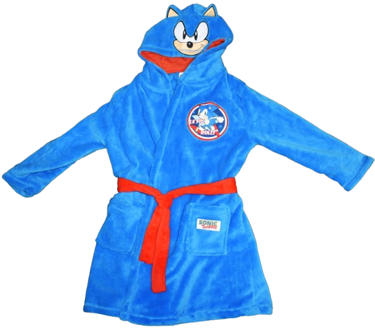 12 Boys Sonic Dressing Gowns