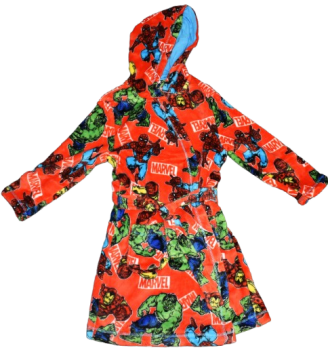 12 Boys Marvel Dressing Gowns