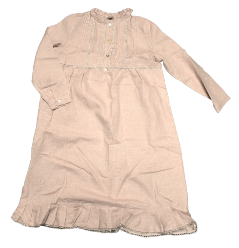 3 Girls Glittery Pink Nighties Age 6
