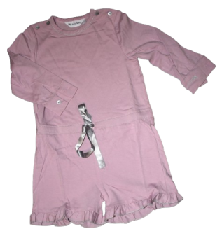 10 Girl's Cotton All in One Pink Pyjamas