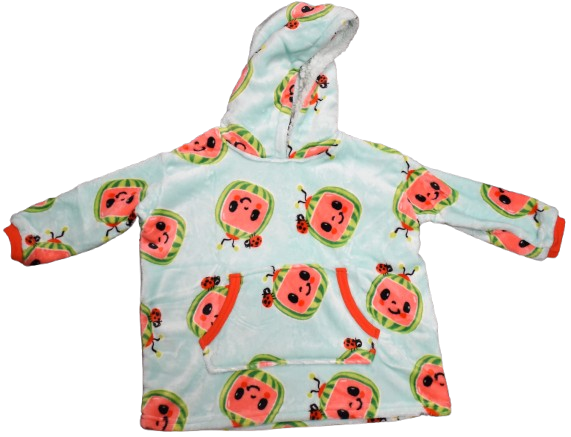 5 Kids Cocomelon Oodies Size 4-6