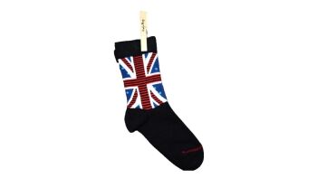 11 Boys Union Jack Socks Size 9-12