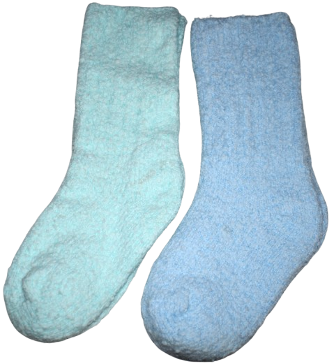 6 Fabulously Warm Fluffy Socks Size 4-6.5