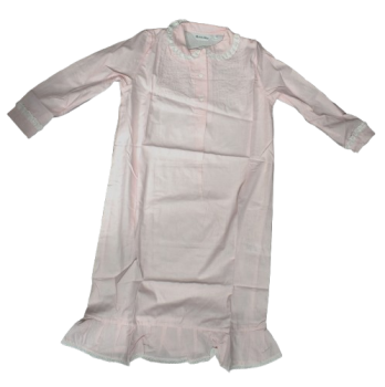 7 Girl's Traditional Pink Spotty Nighties