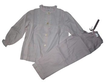 3 Girl's Heavy Cotton Pink Pyjamas