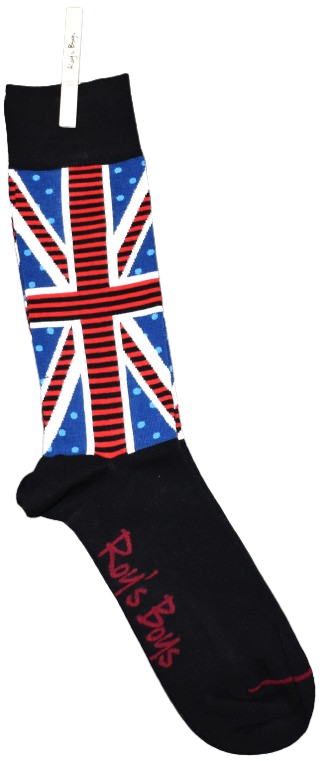 10 Mens Union Jack Socks Size 8-11
