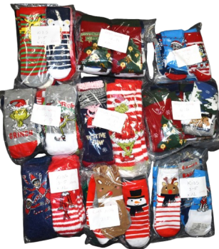 98 Kids Christmas Socks