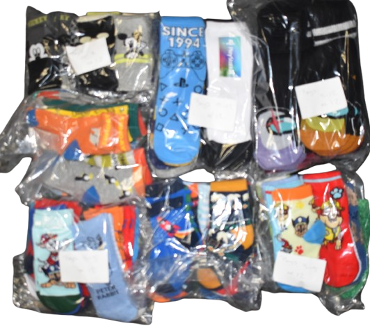 12 Boys Assorted Socks