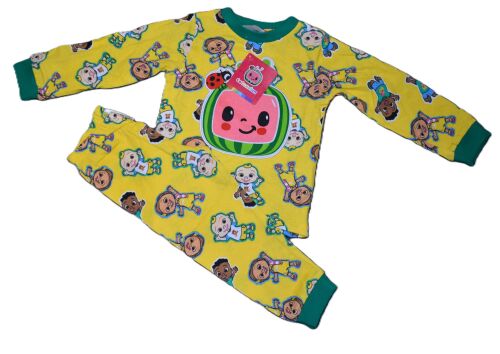 10 Kids Cocomelon Yellow Pyjamas