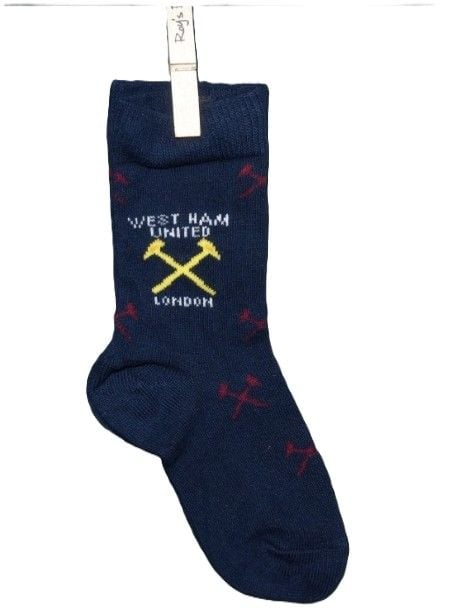 10 Boys West Ham United Socks 4-7