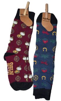 8 Pairs Peaky Blinders Socks Size 8-11 just 60p a Pair