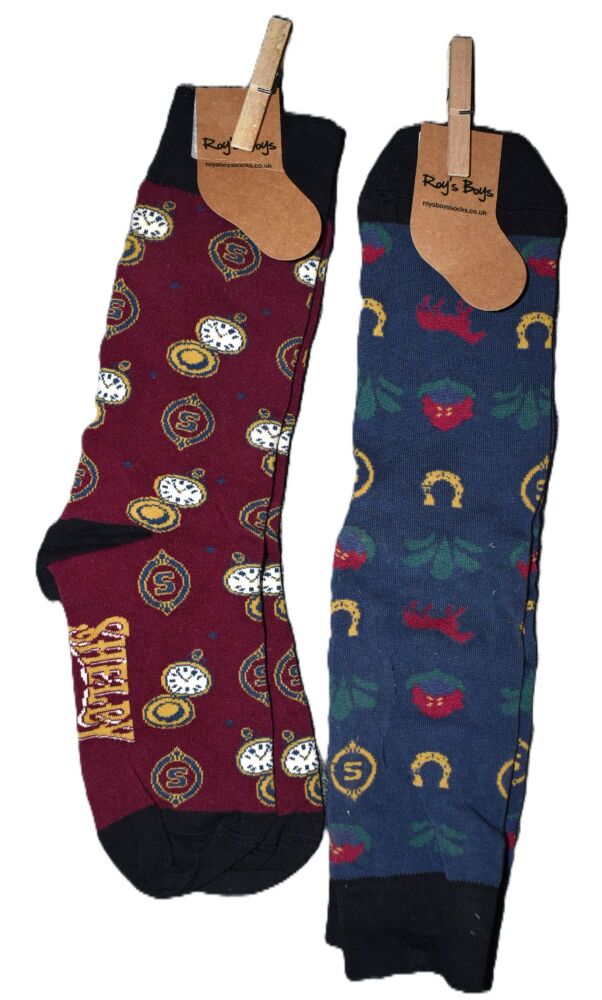 7 Pairs Peaky Blinders Socks Size 8-11 just 60p a Pair