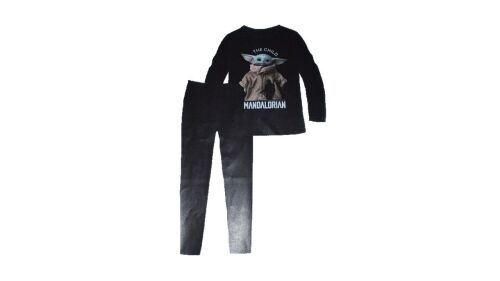 18 Kids Black Mandalorian Pyjamas