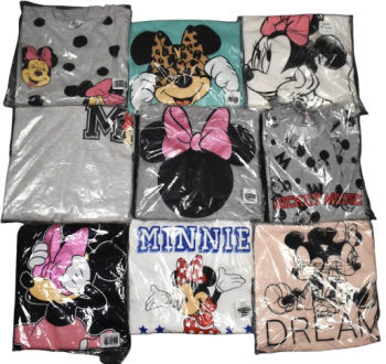 10 Ladies Minnie Mouse Sweatshirts Size 12-14