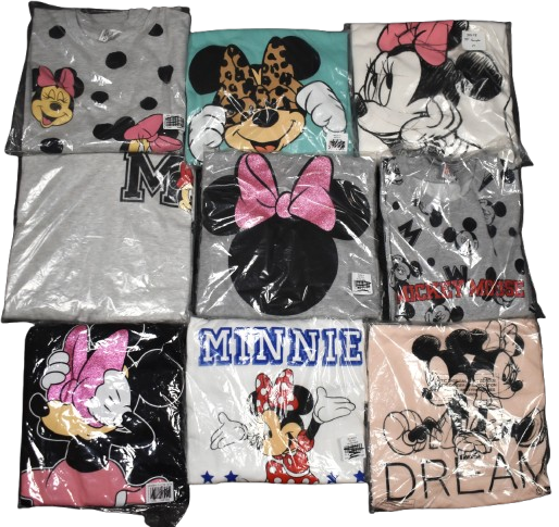10 Ladies Minnie Mouse Sweatshirts Size 12-14