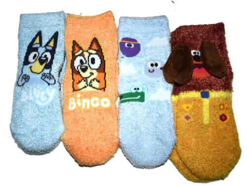 10 Children's Bluey and Hey Duggee Cosy Socks Size 3-5.5