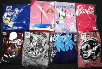 12 Girls Assorted Character Sweatshirts/Hoodies