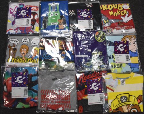 11 Boys Assorted Character T-Shirts